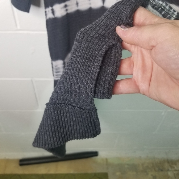 Free People gray canyon tie dye tunic thermal - Picture 11 of 11